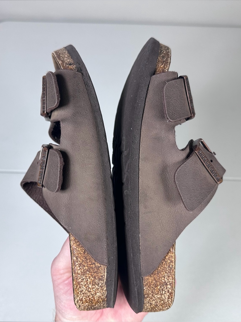 Birkenstock Arizona Birkibuc Slide Sandals - Picture 4 of 9